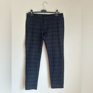 Kut From The Kloth Women’s Diana Skinny Pants Gray Plaid Size 10 Petite